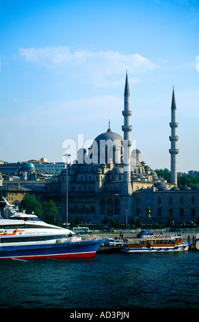 Yeni Cami Moschee Istanbul Türkei Stockfoto