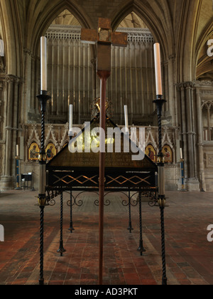 Hampshire England Winchester Kathedrale Schrein zu St. Swithin Stockfoto