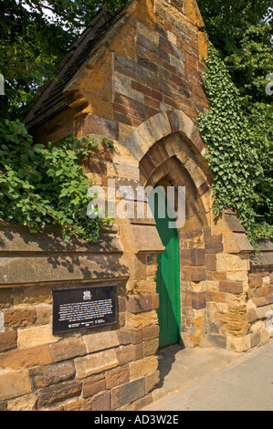 Ausfallspforte Tor die einzigen Überreste des königlichen Schlosses von Northampton Northamptonshire England Stockfoto