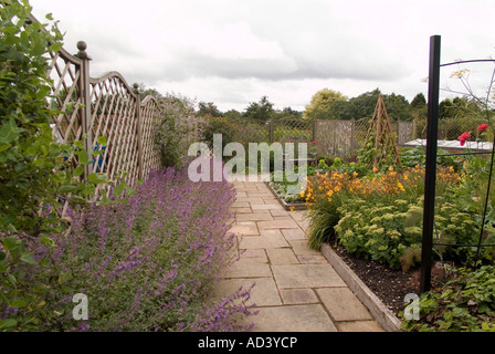 Garten Bio, Ryton, Warwickshire UK Stockfoto