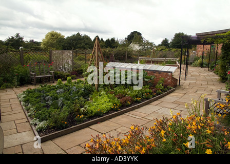 Garten Bio, Ryton, Warwickshire UK Stockfoto