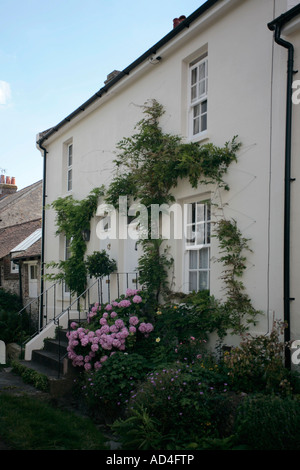 Hübsches Haus in Amberley Village, West Sussex, UK Stockfoto