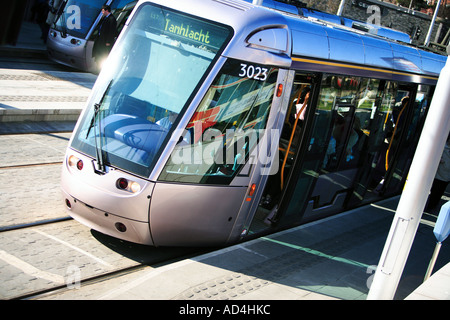 Dublin-Straßenbahn Stockfoto