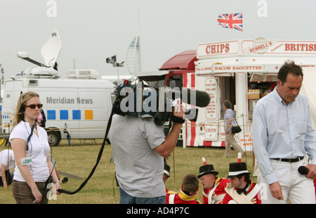 Trafalgar 200 feiern und International Fleet Review und internationales Festival des Meeres Portsmouth England GB UK 2005 Stockfoto