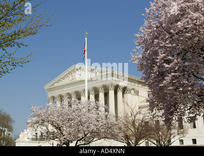 Supreme Court First Street Washington DC District Of Columbia Stockfoto