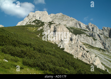 Der Gipfel des Mount Maglic Bosniens höchsten Peak bei 2386 m Sutjeska Nationalpark Bosnien-Herzegowina Stockfoto