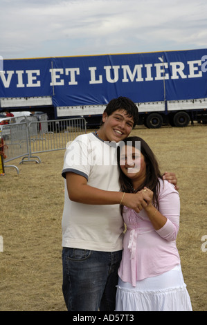 Roma-treffen Vie et Lumiere Pamiers Frankreich 2005 Stockfoto