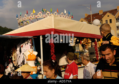 Balkan Brass Band Musik Festival Guca / Serbien 2005 Stockfoto