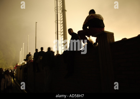 Balkan Brass Band Musik Festival Guca / Serbien 2005 Stockfoto