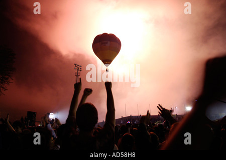 Balkan Brass Band Musik Festival Guca / Serbien 2005 Stockfoto