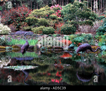 Shore Acres State Park in der Nähe von Charleston und Coos Bay auf der südlichen Küste von Oregon Stockfoto