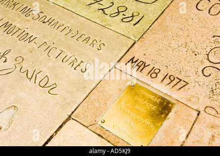 Graumans Chinese Theatre Los Angeles Kalifornien Vereinigte Staaten USA Stockfoto
