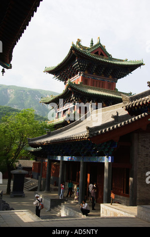 Shaolin Tempel-Wiege des Kung Fu Kampfkunst Shaolin Provinz Henan China Stockfoto