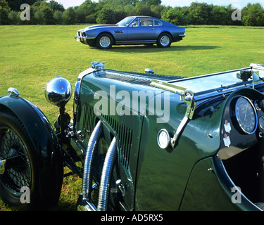 TRANSPORT Austin Martin Automobile Stockfoto