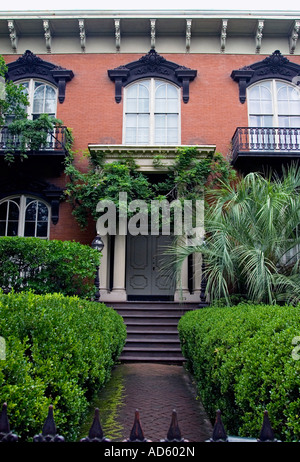 Das Mercer Williams Haus in Savannah Georgia USA Stockfoto