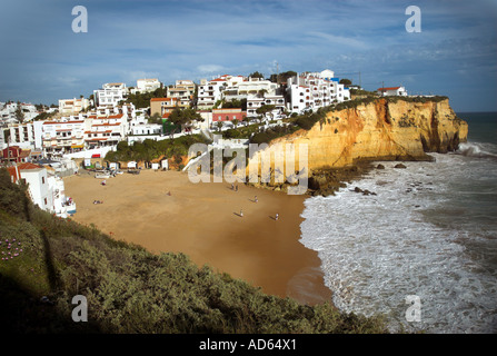 Carvoeiro Algarve Praia Stockfoto