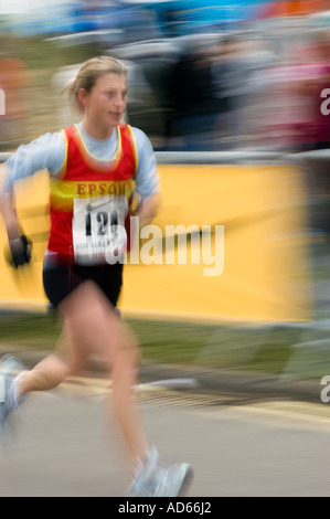 Bild CREDIT DOUG BLANE Nike Milton Keynes Halbmarathon laufen Stockfoto