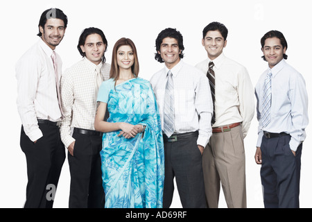 Porträt einer Gruppe von Führungskräften der Wirtschaft Stockfoto