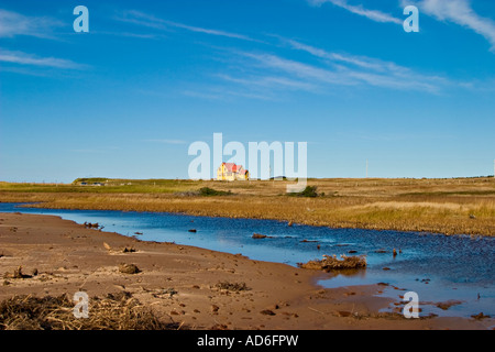 Magdalen Inseln, Îles De La Madeleine, Ile de Grande Entree, Quebec, Kanada Stockfoto