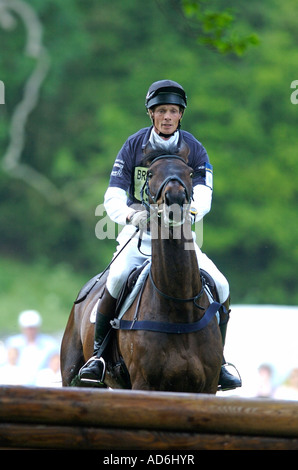 William Fox-Pitt auf Macchiato Braham International Horse Trials 09 06 2007 Braham Park Yorkshire Stockfoto