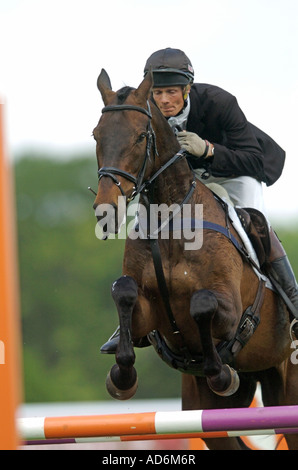 William Fox-Pitt auf Macchiato Braham International Horse Trials 10 06 2007 Braham Park Yorkshire Stockfoto