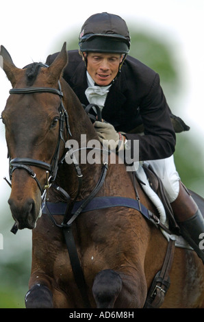 William Fox-Pitt auf Macchiato Braham International Horse Trials 10 06 2007 Braham Park Yorkshire Stockfoto