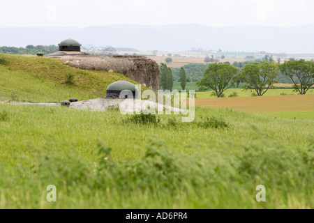 Fort Schoenenbourg Bunkeranlage an der Maginot-Linie Ouvrage Schoenenbourg Elsass Frankreich Mai 2006 Stockfoto