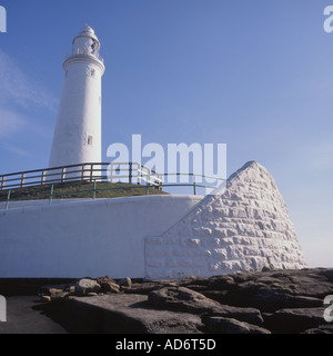 St. Marys Leuchtturm Whitley Bay UK Stockfoto