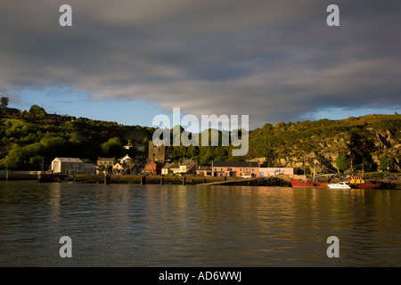 Ballhack Hafen, Waterford Harbour Ferry landing Ort, Hook Halbinsel, County Wexford, Irland Stockfoto