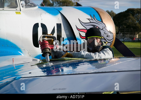 Nanchang CJ-6A ww2 Jagdflugzeug Stockfoto