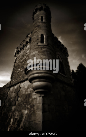 Magdala-Turm. Rennes-le-Château. Departement Aude, Languedoc-Roussillon. Frankreich Stockfoto