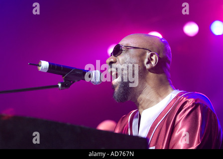 Isaac Hayes live am Opernhaus Stockfoto