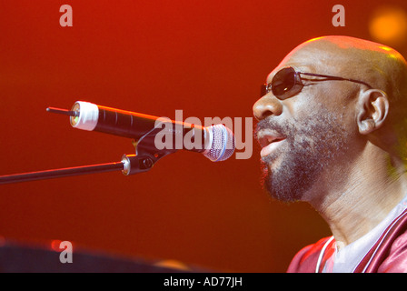 Isaac Hayes live am Opernhaus Stockfoto