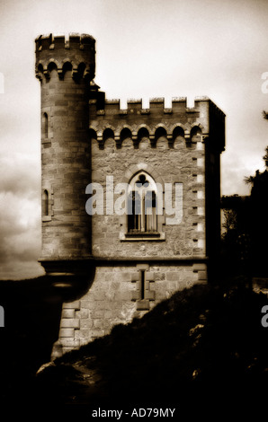 Magdala-Turm. Rennes-le-Château. Departement Aude, Languedoc-Roussillon. Frankreich Stockfoto