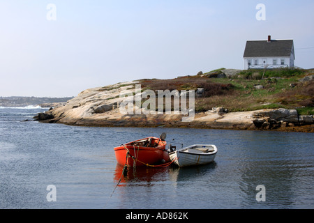 Peggys Cove, ein Fischerdorf in Nova Scotia, Kanada, Nordamerika.  Foto: Willy Matheisl Stockfoto