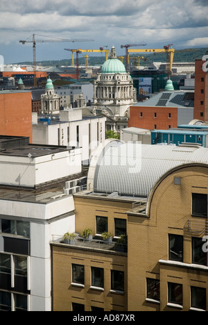 Blick über Belfast, Nordirland Stockfoto