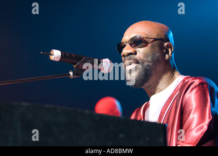 Isaac Hayes live am Opernhaus Stockfoto