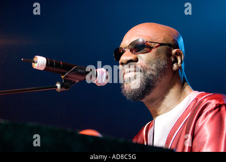 Isaac Hayes live am Opernhaus Stockfoto