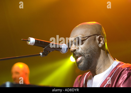 Isaac Hayes live am Opernhaus Stockfoto