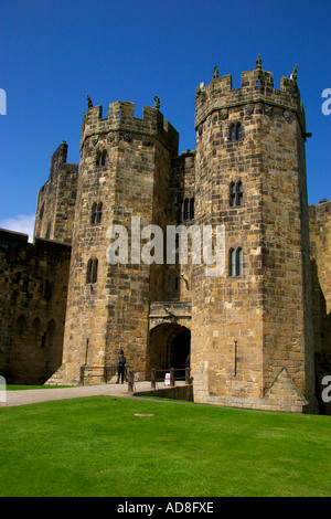 Alnwick Castle Northumberland UK Stockfoto