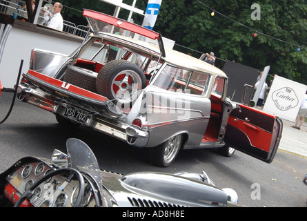 1957 Chevrolet Bel Air Nomad beim Goodwood Festival of Speed 2005 Stockfoto