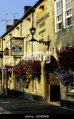 Redesdale Arms Hotel, Moreton-in-Marsh, Gloucestershire, England, UK Stockfoto