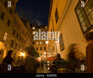 Wien, Spittelberg, Restaurant Amerlingbeisl Stockfoto