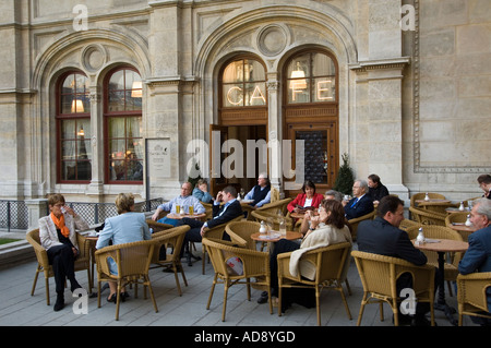 Staatsoper-Cafe Stockfoto