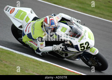 James Toseland (GBR) im qualifying in Silverstone 2007 WSB Stockfoto