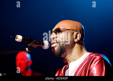 Isaac Hayes live am Opernhaus Stockfoto