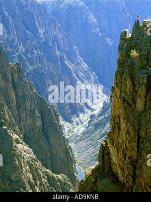 USA - COLORADO: Black Canyon des Gunnison Stockfoto