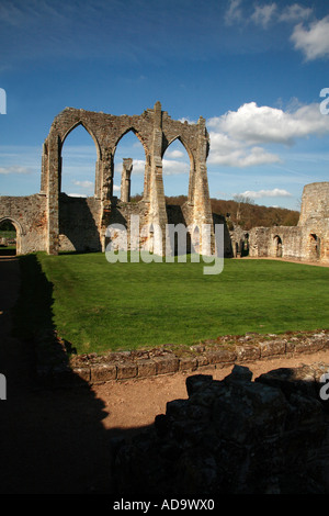 Bayham Abbey Ruinen Kent Weald Stockfoto