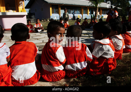 Pre-Kindergartenkinder im Kindergarten Stockfoto