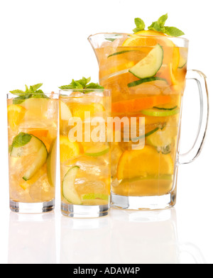 PIMMS SOMMER PUNCH Stockfoto